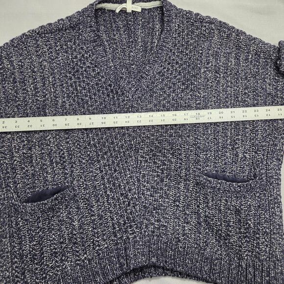 Victoria secret knit sweater womens size S P, wool and cotton blend, blue - Picture 7 of 8
